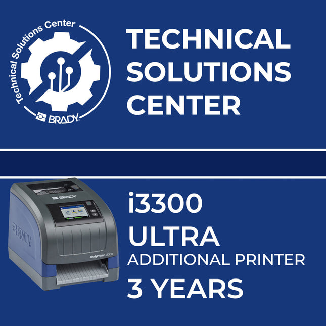 Service contract i3300 Ultra additional printer 3Y