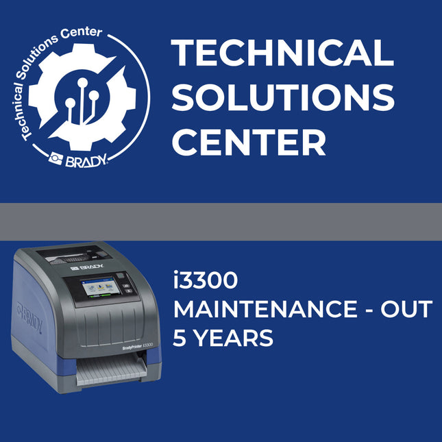 Service contract i3300 Maintenance Out 5 Year
