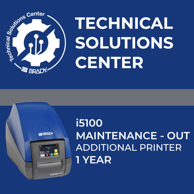 Service contract i5100 Maintenance Out Add printer 1 Year
