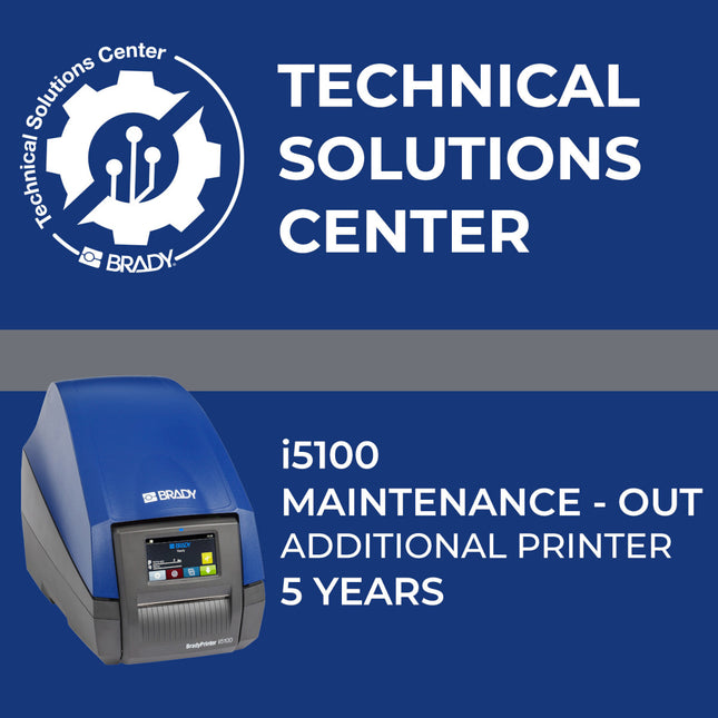 Service contract i5100 Maintenance Out Add printer 5 Year
