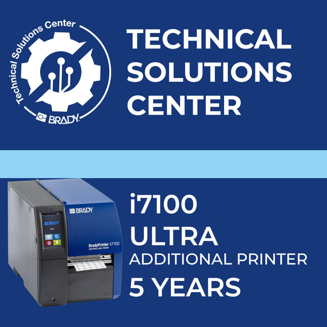 Service contract i7100 Ultra additional printer 5Y