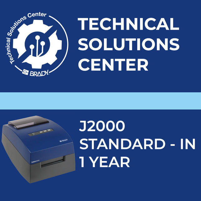 Service contract J2000 Standard In 1 Year