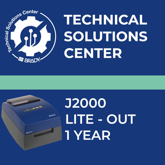 Service contract J2000 Lite Out 1 year