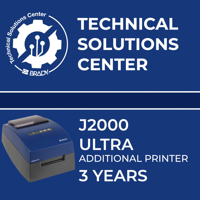 Service contract J2000 Ultra additional printer 3Y