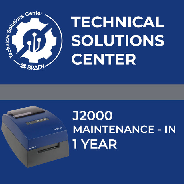 Service contract J2000 Maintenance In 1 Year