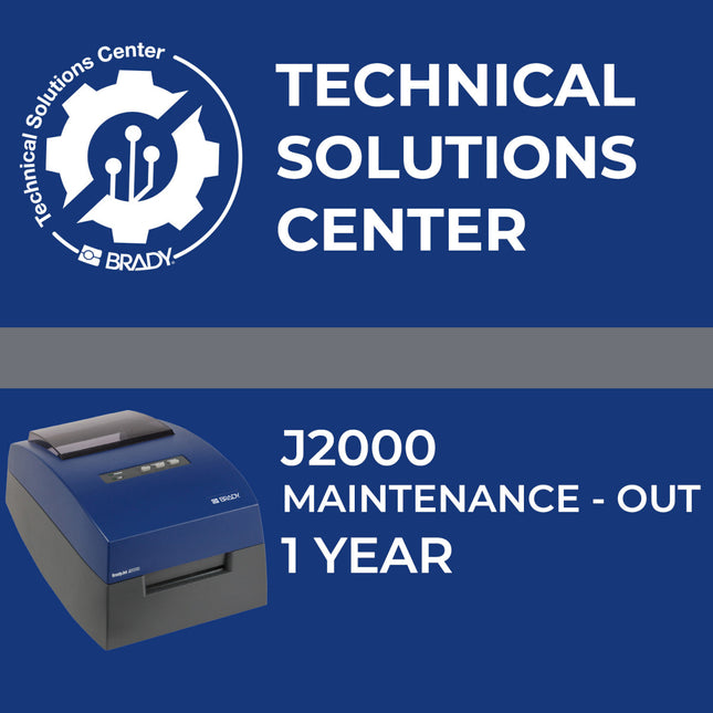 Service contract J2000 Maintenance Out 1 Year