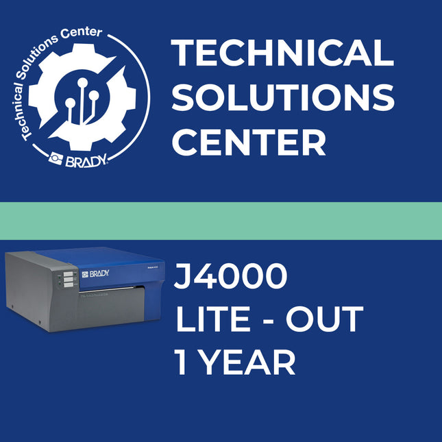 Service contract J4000 Lite Out 1 year