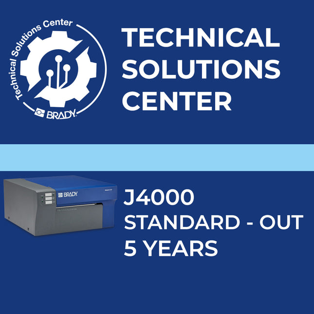 Service contract J4000 Standard Out 5  Year