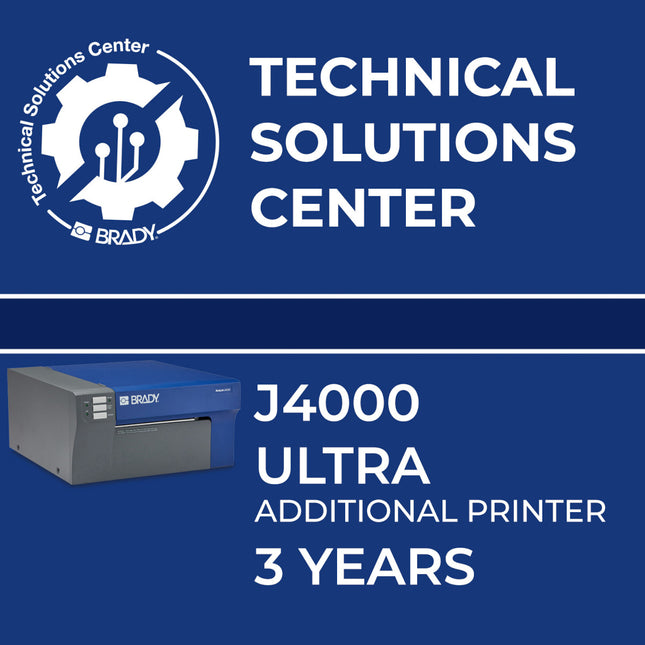 Service contract J4000 Ultra additional printer 3Y