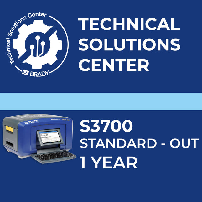 Service contract S3700 Standard Out 1 Year