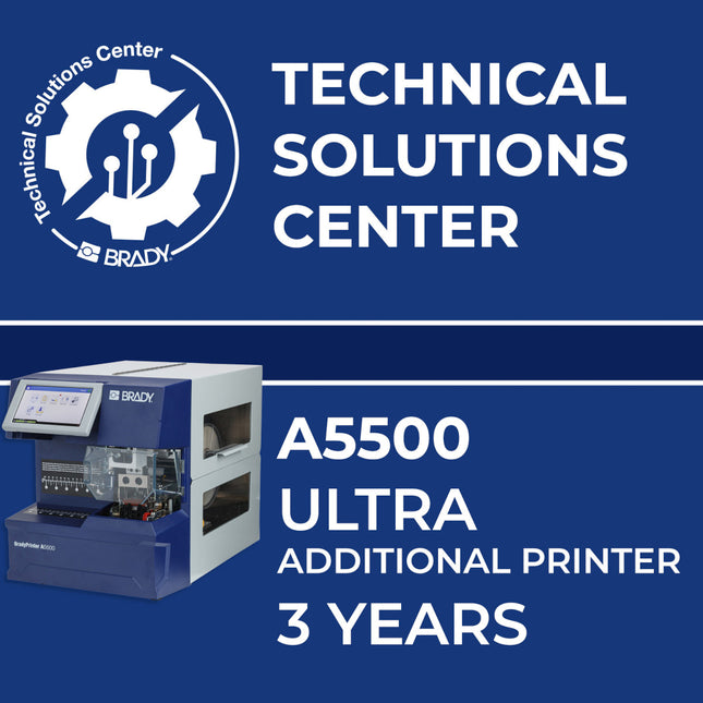 Service contract A5500 Ultra additional printer 3Y