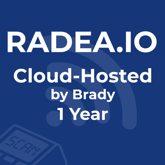 RADEAIO cloud hosted by Brady 1 Year