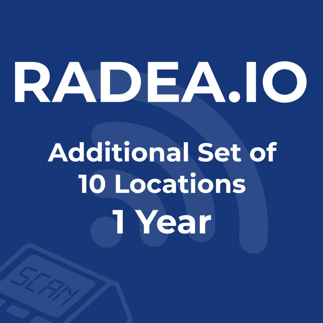 RADEAIO additional set of 10 locations 1 Year