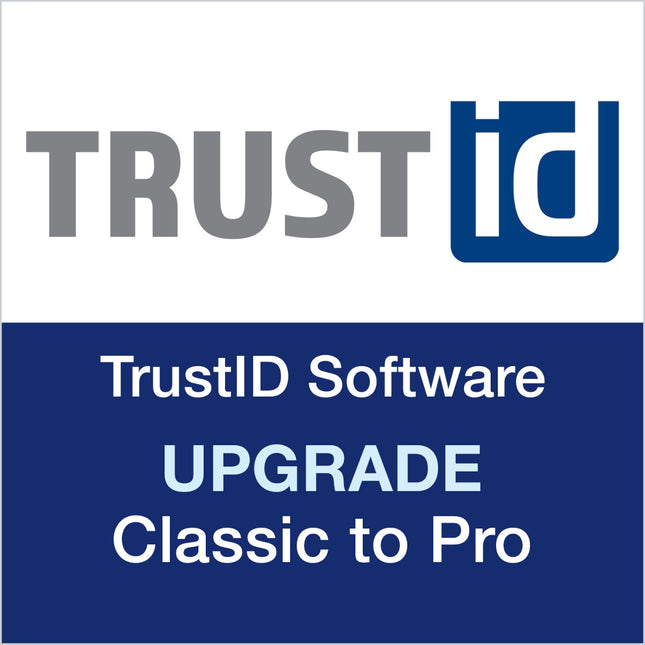 TrustID software upgrade Classic to Pro