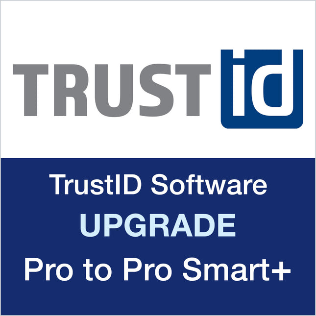 TrustID software upgrade Pro to Pro Smart Plus