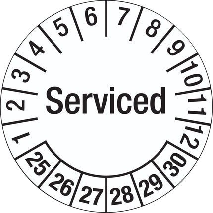 Inspection Date Labels