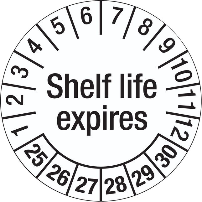 Inspection Date Labels
