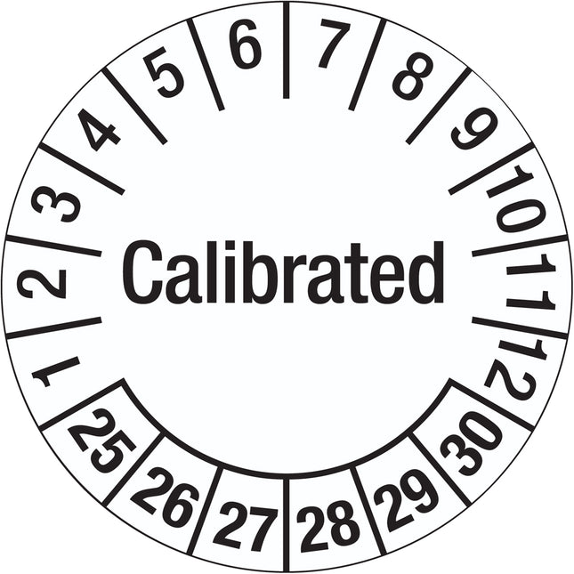 Tamperevident Inspection Date Labels