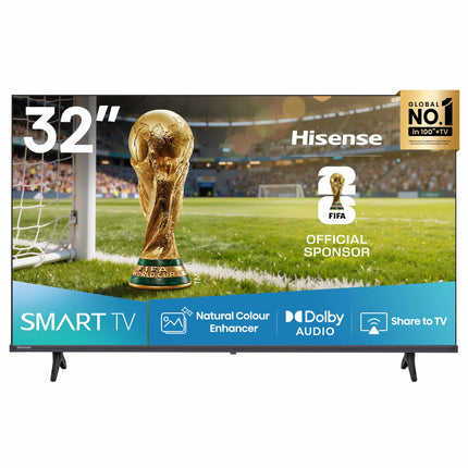 تلفزيون ذكي 32 إنج HD بنظام VIDAA هايسنس | 32A4Q