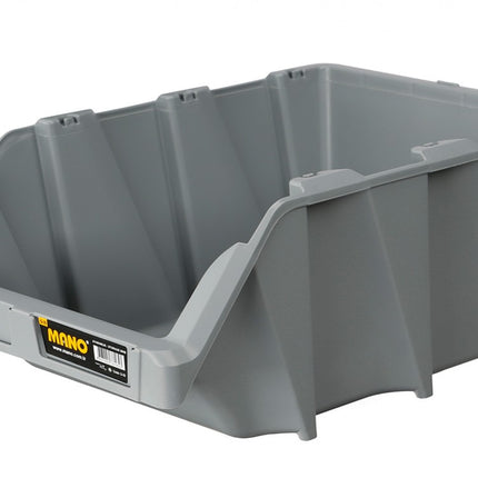 Storage Bin-265x420x177mm-Grey