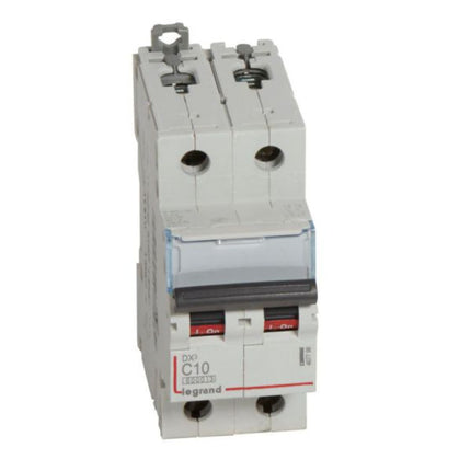 407798Legrandقاطع دارة Legrand DX3 ثنائي القطب 10A منحنى C