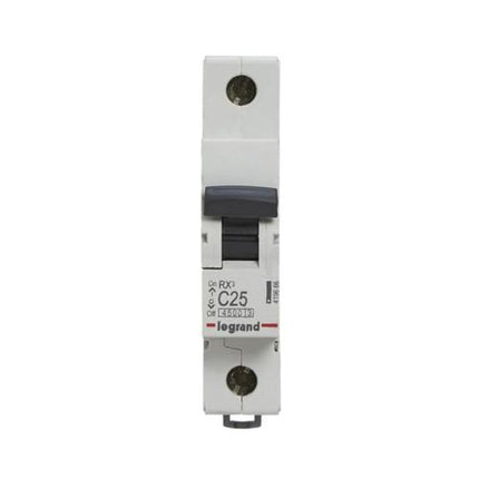 419666Legrandقاطع دارة Legrand RX3 أحادي القطب 25A منحنى C