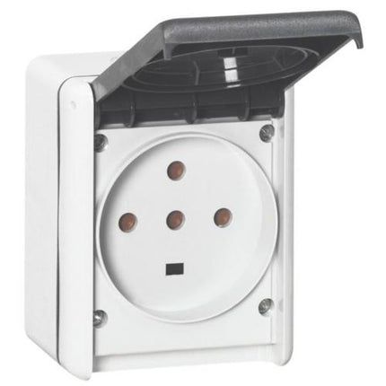 055877Legrandمقبس Legrand Plexo IP44 32A 3P+N+E رمادي