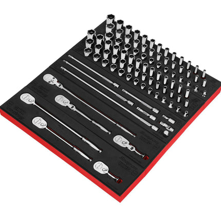 195GSS01FRSnap-Onمجموعة خدمة 95 قطعة 1/4" من سناب أون