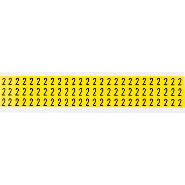 3410 Series Repositionable Number and Letter Labels