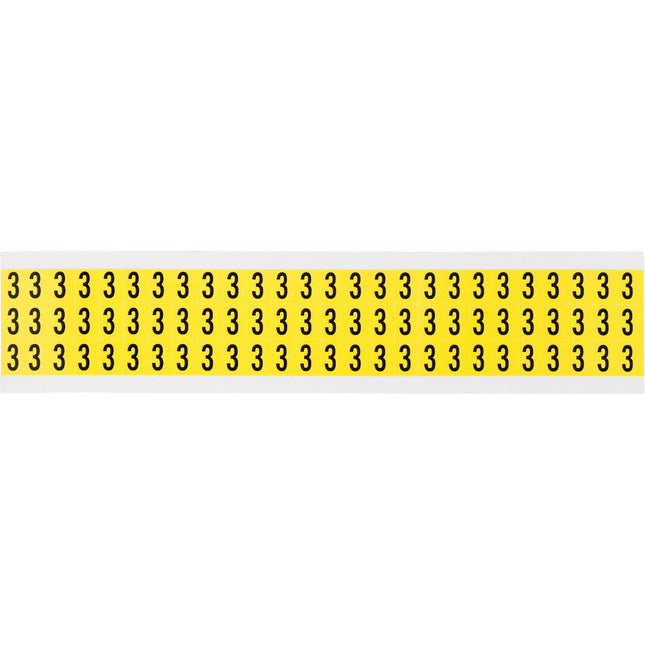 3410 Series Repositionable Number and Letter Labels