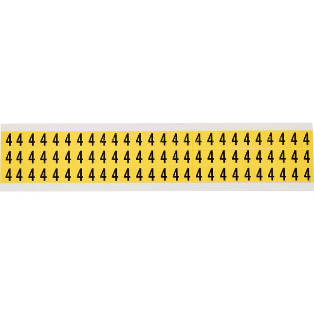 3410 Series Repositionable Number and Letter Labels