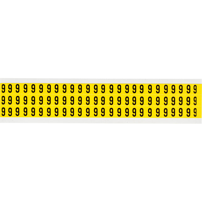 3410 Series Repositionable Number and Letter Labels