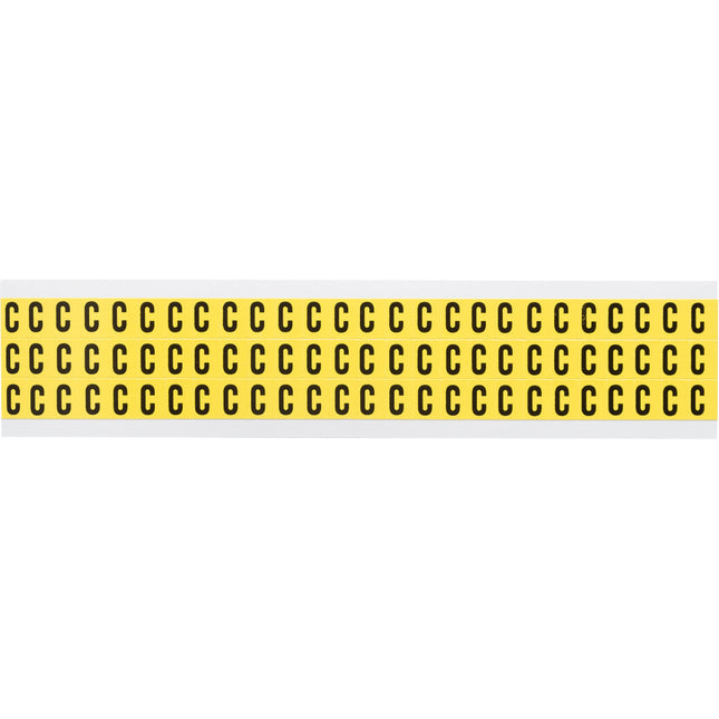 3410 Series Repositionable Number and Letter Labels