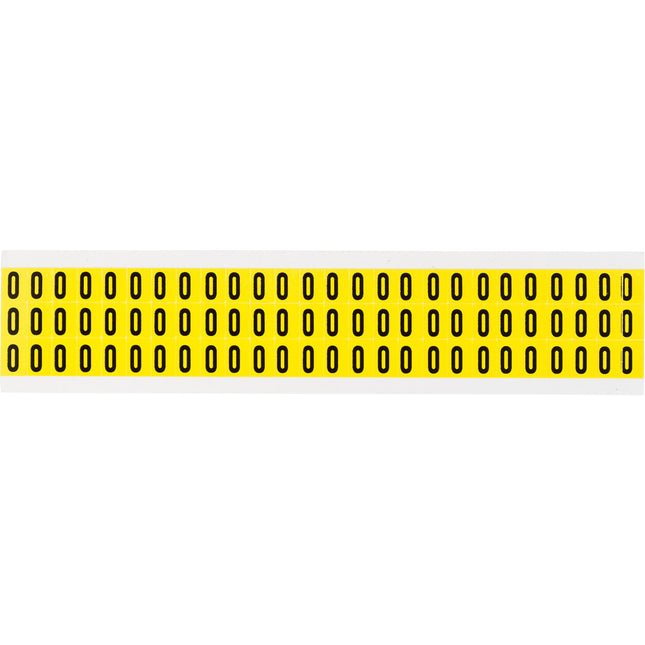 3410 Series Repositionable Number and Letter Labels