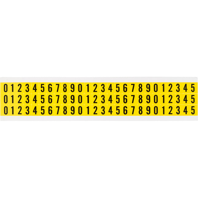 3410 Series Repositionable Number and Letter Labels