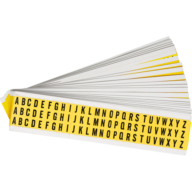 3410 Series Repositionable Number and Letter Labels