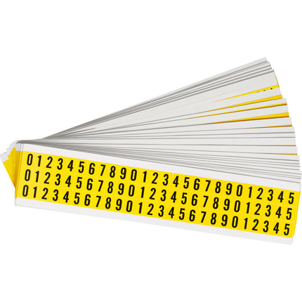 3410 Series Repositionable Number and Letter Labels
