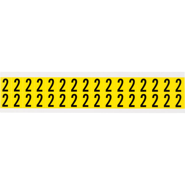 3420 Series Repositionable Number and Letter Labels