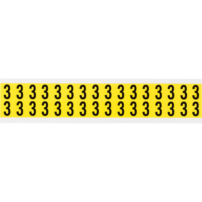 3420 Series Repositionable Number and Letter Labels