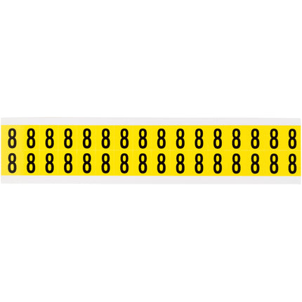 3420 Series Repositionable Number and Letter Labels