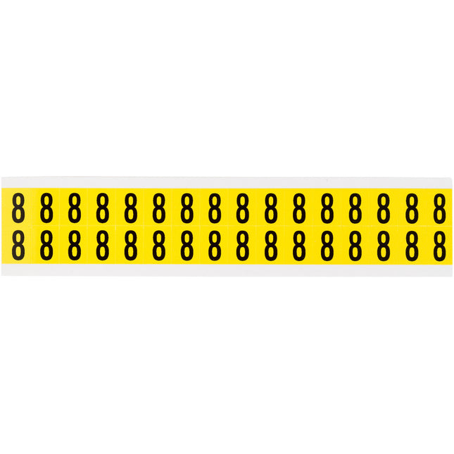 3420 Series Repositionable Number and Letter Labels