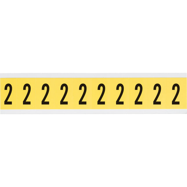 3430 Series Repositionable Number and Letter Labels
