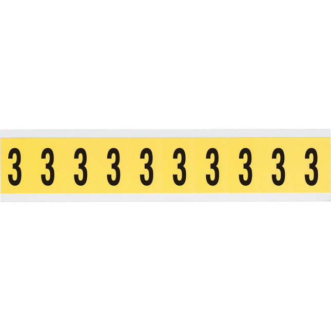 3430 Series Repositionable Number and Letter Labels