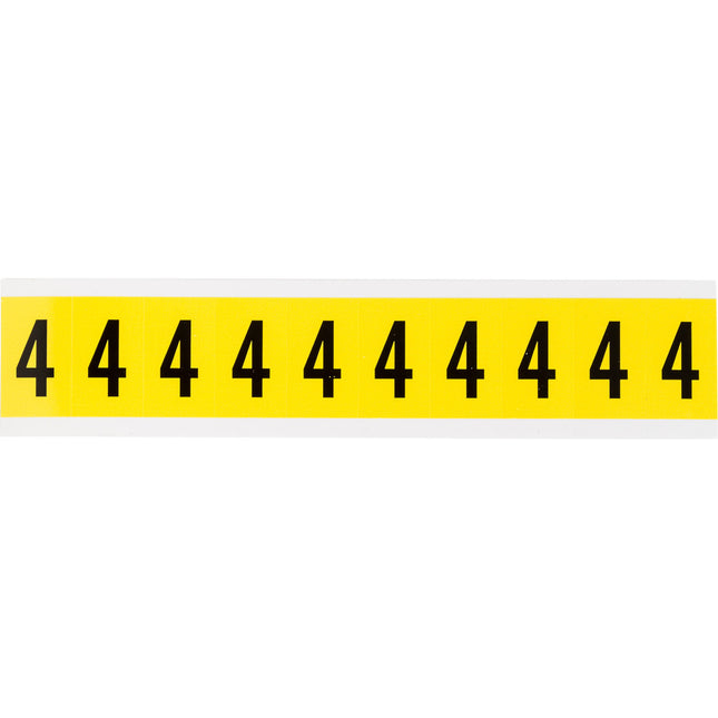 3430 Series Repositionable Number and Letter Labels
