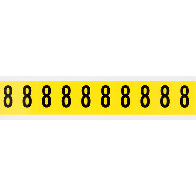 3430 Series Repositionable Number and Letter Labels
