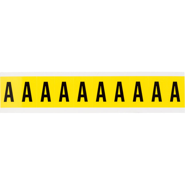 3430 Series Repositionable Number and Letter Labels