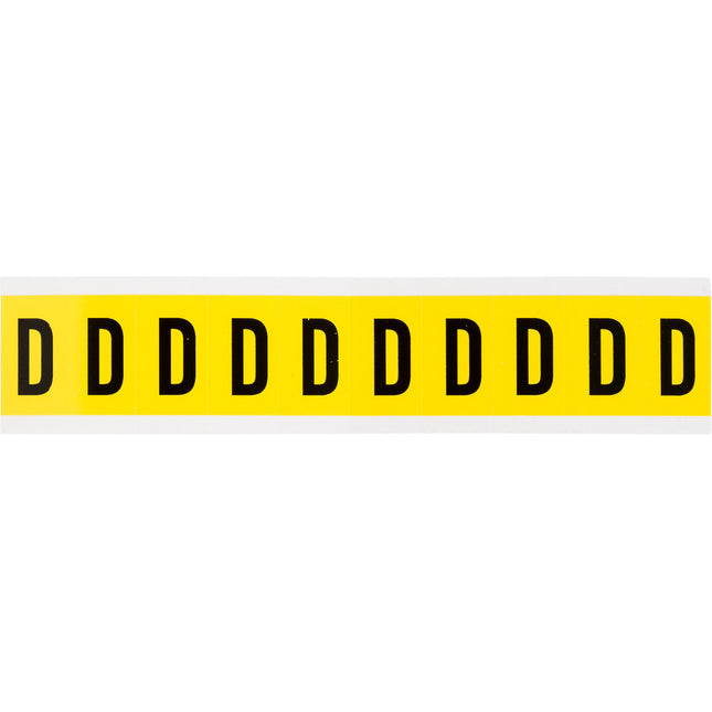 3430 Series Repositionable Number and Letter Labels