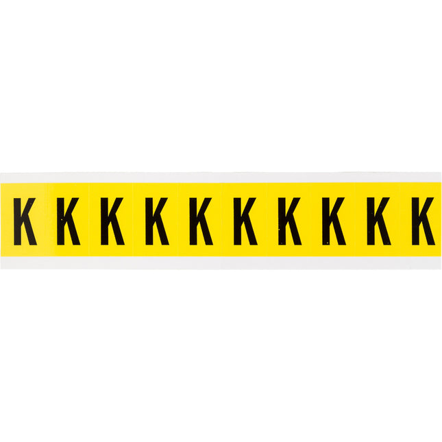 3430 Series Repositionable Number and Letter Labels