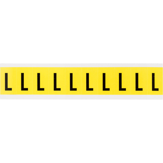 3430 Series Repositionable Number and Letter Labels
