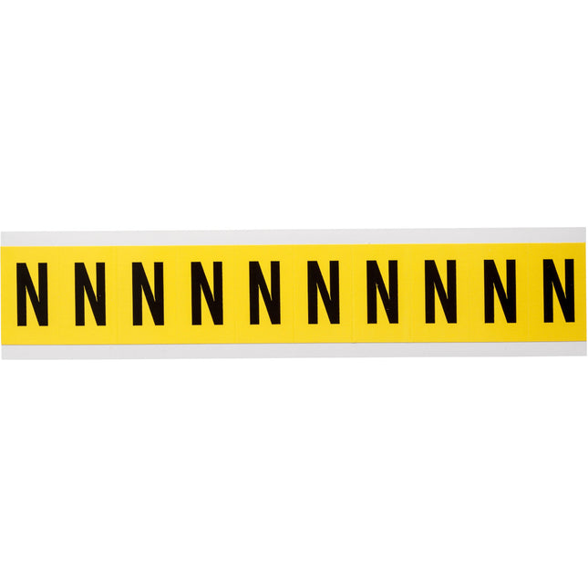 3430 Series Repositionable Number and Letter Labels
